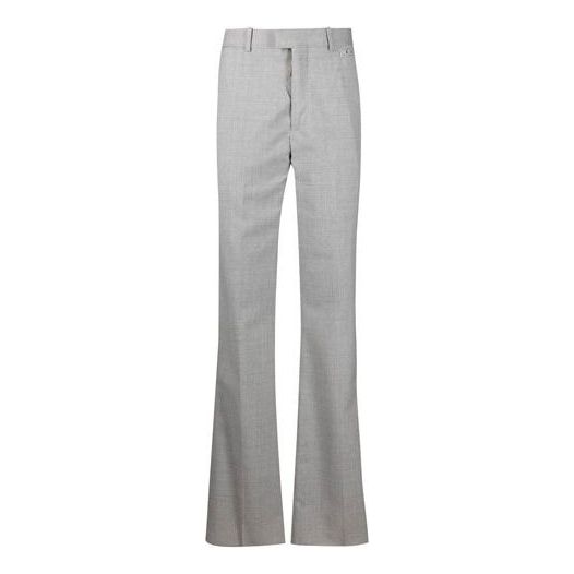 Off-White SS21 Belt Casual Pants Loose Fit Gray OMCA185S21FAB0010500