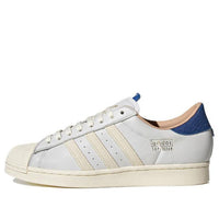 adidas originals Superstar 'White Cream Blue' HQ6458