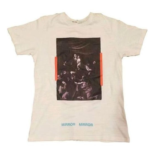 Off-White x MCA Figures of Speech Caravaggio T-Shirt 'White' OMAA002G190010160188