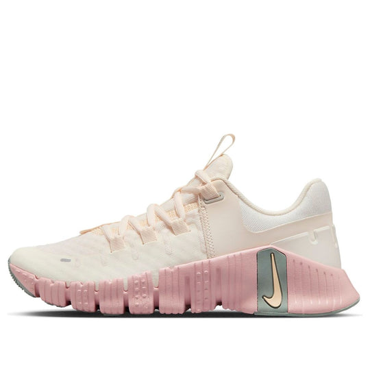 (WMNS) Nike Free Metcon 5 Workout Shoes 'Pale Ivory Ice Peach' DV3950-102