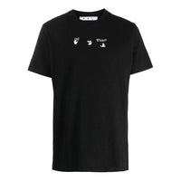 Off-White Marker Slim Tee 'Black' OMAA027S21JER0061045