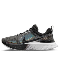 (WMNS) Nike React Infinity Run Flyknit 3 Premium 'Black Zebra Iridescent' DZ3027-001