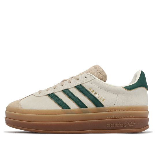 (WMNS) adidas Gazelle Bold 'Cream Collegiate Green' ID7056