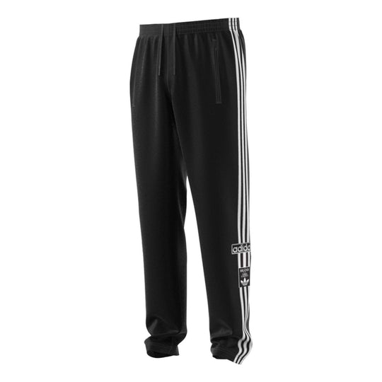 Men's adidas originals Side Casual Sports Pants/Trousers/Joggers Autumn Black HB9501