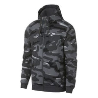 Nike As Camo JKT Jacket Grey Camo Jacket 'Grey Black' AJ2106-065