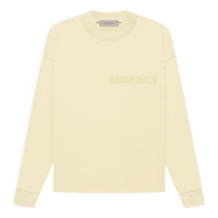 Fear of God Essentials FW22 Long Sleeve Tee Canary FOG-FW22-551