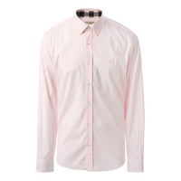 Men's Burberry Adornment Long Sleeves Pink Shirt 39911561