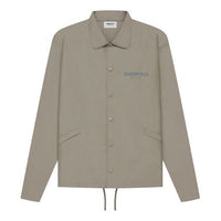 Fear of God Essentials SS21 Coaches Jacket Taupe FOG-SS21-649