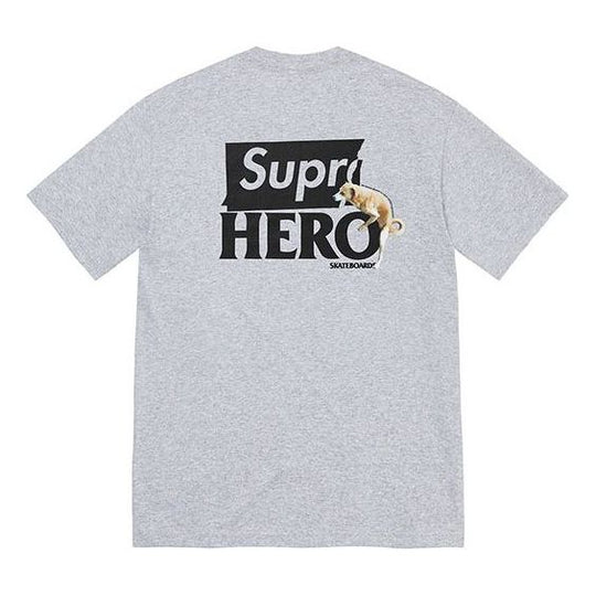 Supreme SS22 Week 17 Antihero Dog Tee Puppy Alphabet Logo Printing Round Neck Short Sleeve Unisex SUP-SS22-900