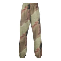 Off-White Camouflage Printing Sports Pants Green OMCH029E20FLE0046001