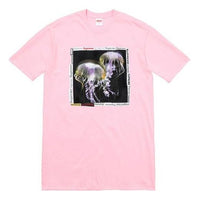 Supreme SS18 Jellyfish Tee Light Pink Printing Short Sleeve Unisex SUP-SS18-0052