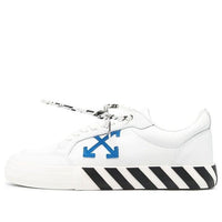 Off-White Vulcanzied Casual Shoes White/Blue OMIA085S21LEA0010145