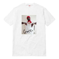 Supreme FW16 Gucci Mane Tee White Character Printing Short Sleeve Unisex SS18-0221