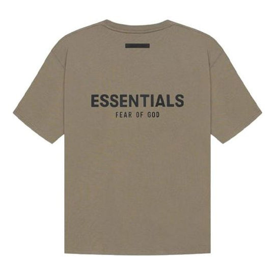 Fear of God Essentials SS21 Short Sleeve Tee Taupe FOG-SS21-556