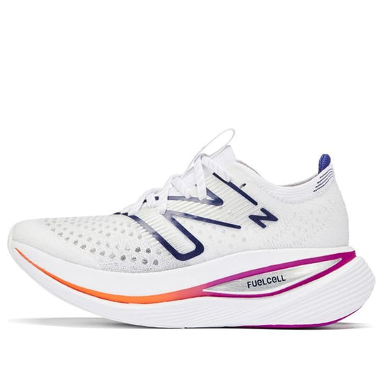 (WMNS) New Balance FuelCell SuperComp Trainer 'White Blue Magenta' WRCXLW2