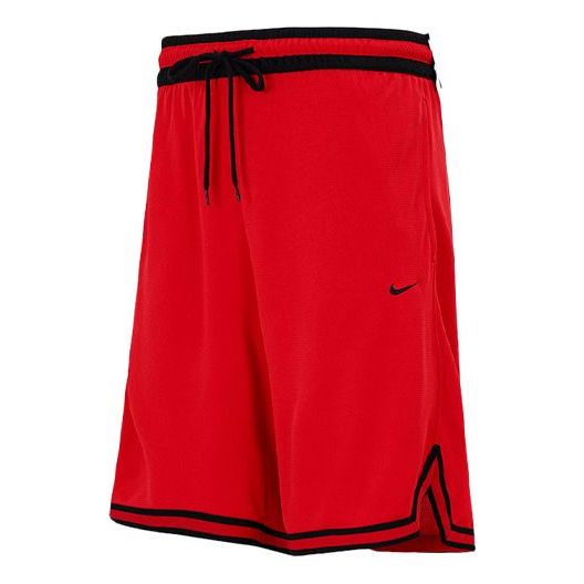 Men's Nike Stripe Lacing Sports Red Shorts DH7161-657