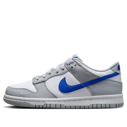 (GS) Nike Dunk Low 'White Pink Blue' FN3878-001