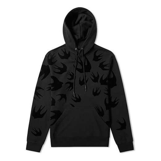 Alexander mcqueen hoodie black sale