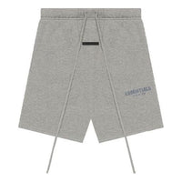 Fear of God Essentials SS21 Sweatshort Dark Heather Oatmeal FOG-SS21-619