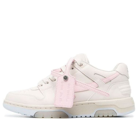 (WMNS) OFF-THITE Out Of Office Arrow-motif Low-top Sneakers Pink OWIA259S21LEA0016130