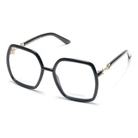 Gucci Horsebit Retro Geometry Metallic Optical Glasses Frame Black GG0890O-001