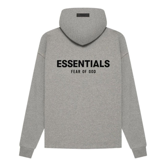 Fear of God Essentials SS22 Relaxed Hoodie 'Dark Oatmeal' FOG-SS22-608