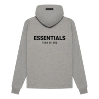 Fear of God Essentials SS22 Relaxed Hoodie 'Dark Oatmeal' FOG-SS22-608