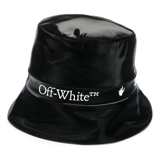 (WMNS) Off-White Logo Fisherman's Hat Black OWLB013F20FAB0011001