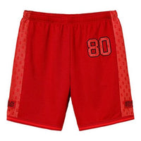 Supreme SS18 Monogram Short Red US dollar Embroidered Athleisure Casual Sports Shorts Unisex SUP-SS18-424