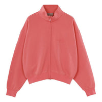 Fear of God Essentials FW22 Fullzip Jacket coral FOG-FW22-269