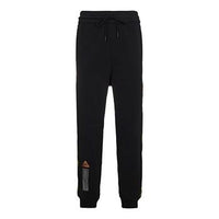 Off-White C/O Virgil Abloh Men's Black Tape Sweat Pants Black OMCH007S180030081000