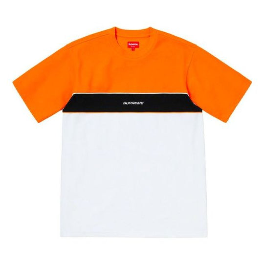 Supreme SS19 Piping Practice SS Top Logo Tee SUP-SS19-10112