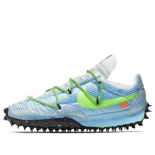 (WMNS) Nike Off-White x Waffle Racer 'Vivid Sky' CD8180-400