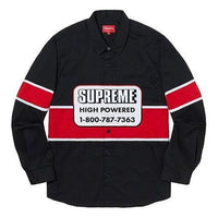 Supreme High Powered Work Shirt 'Black' SUP-FW19-157