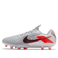 Nike Tiempo Legend 8 Elite AG Pro 'Metallic Grey Crimson' CW0599-906