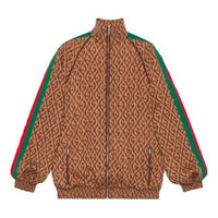 (WMNS) Gucci G Rhombus Jacket 'Brown' 596002-XJBUT-2100