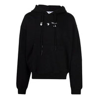 Off-White FW21 Melting Arrow Logo Print Sports Men's Black OMBB037S21FLE0021025