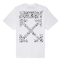 Off-White SS20 Arrows Logo Print Short Sleeve Loose OMAA038S201850030188