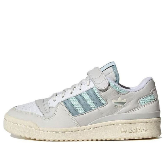 (WMNS) adidas Originals Forum Low 'Light Gray White Blue' IE1826