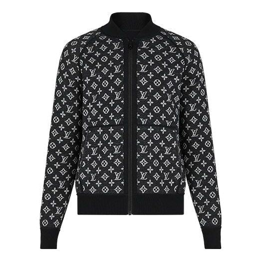 Men's LOUIS VUITTON SS21 Printing Long Sleeves Jacket Black 1A8HCS