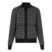 Men's LOUIS VUITTON SS21 Printing Long Sleeves Jacket Black 1A8HCS