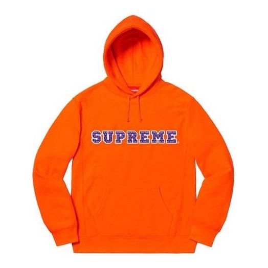 Supreme FW19 Week 1 The Most Hooded Sweatshirt Logo 'Orange' SUP-FW19-011