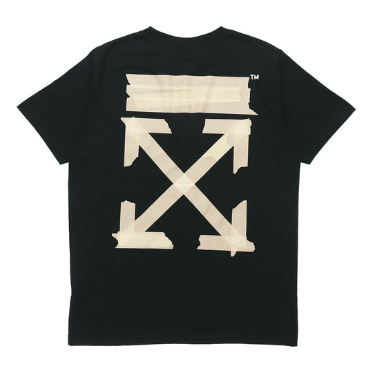 Off-White Arrows Sketch Tape Short Sleeve OMAA027R201850021048