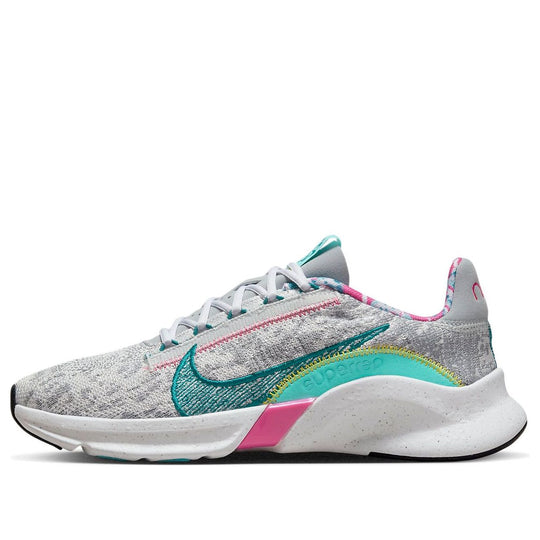 (WMNS) Nike SuperRep Go 3 Flyknit Next Nature 'Photon Dust Dynamic Turquoise' DH3393-001