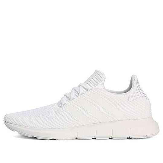 adidas Swift Run Triple White B37725 SneakerSouqq