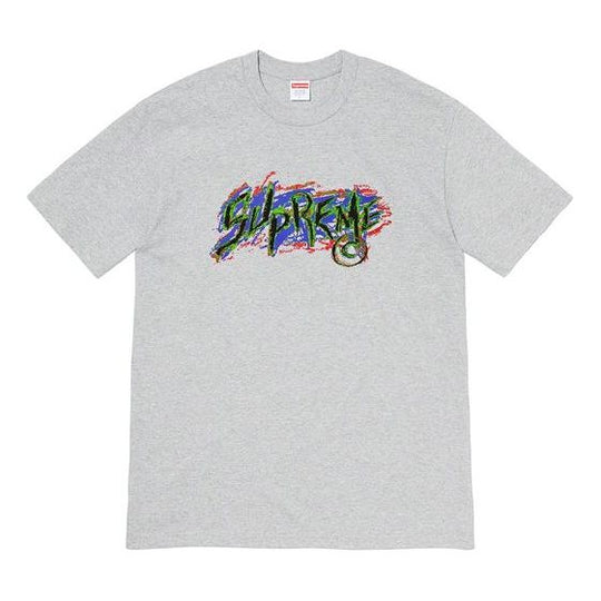 Supreme FW20 Week 7 Scratch Tee T SUP-FW20-176-GRAY