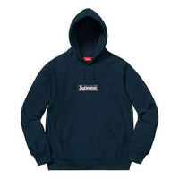 Supreme FW19 Week 16 Bandana Box Logo Hooded Sweatshirt 'Navy' SUP-FW19-10827