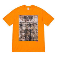 Supreme FW19 Week 12 x Martin Wong Iglesia Pentecostal Bright Orange Tee SUP-FW19-1060