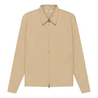 Fear of God Essentials SS21 Twill Jacket Khaki FOG-SS21-638