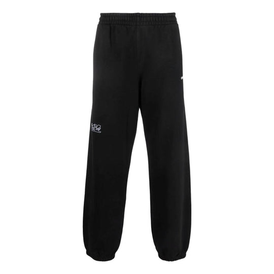 Off-White Arrow Logo Printing Athleisure Casual Sports Pants Black OMCH029S22FLE0081001